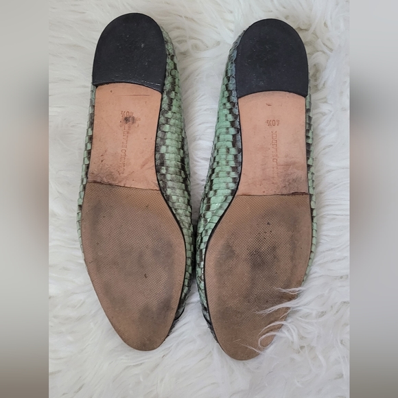 Manolo Blahnik Python Flats - Picture 8 of 12